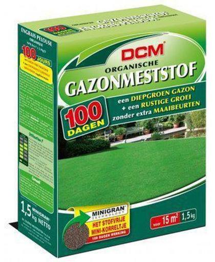 Dcm gazon-pur bemesting  met anti-moswerking 1,5kg