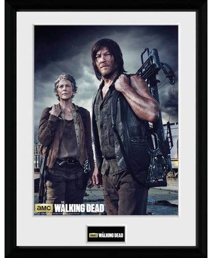 Merchandising THE WALKING DEAD - Collector Print 30X40 - Carol and Daryl