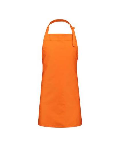 Benza Schort Keukenschort voor Kinderen - Oranje - 50 x 60 cm