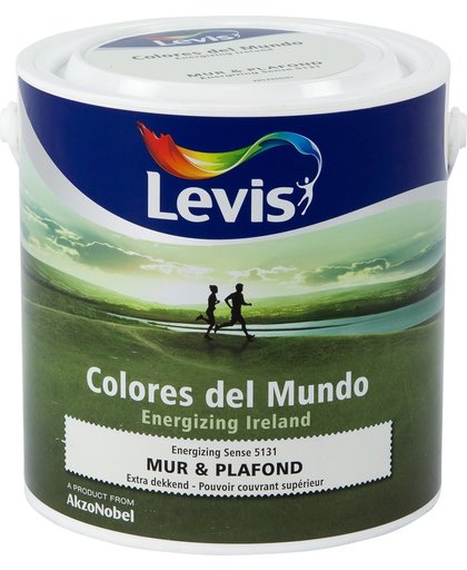 Levis Colores del Mundo Muur- & Plafondverf - Energizing Sense - Mat - 2,5 liter