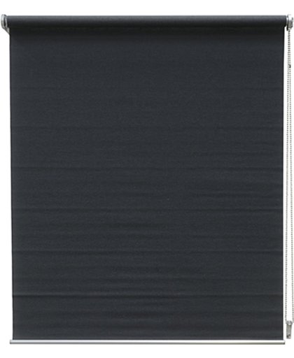 Intensions Exclusive - Rolgordijn Semi Transparant - Uni Luxe Donkergrijs - 150x190 cm