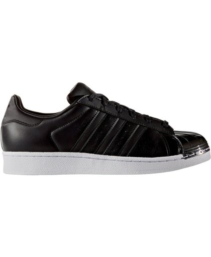 adidas Superstar Metal Toe Sneakers Dames Sneakers - Maat 38 2/3 - Vrouwen - zwart/zilver