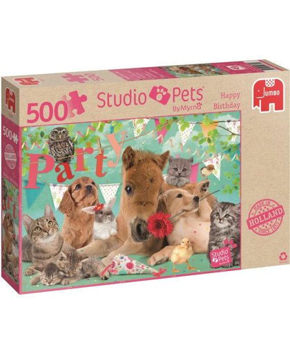Premium Collection Studio Pets Fijne verjaardag 500 stukjes