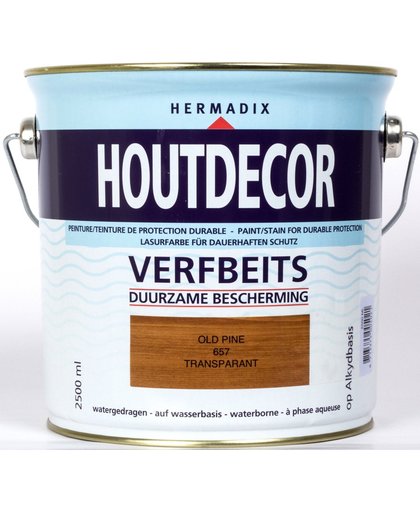 Hermadix Houtdecor Verfbeits Transparant - 2,5 liter - 657 Old Pine