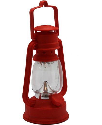 Stormlantaarn / campinglantaarn - camping LED lamp - rood