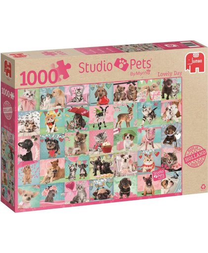 Premium Collection Studio Pets Mooie dag 1000 stukjes