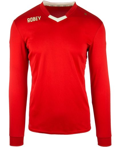 Robey Shirt Hattrick LS - Voetbalshirt - Red - Maat XXXXL