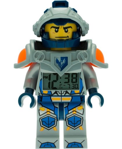 LEGO wekker Nexo Knights Clay ridder - blauw