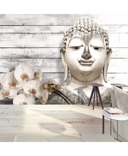 Fotobehang - Lachende Boeddha
