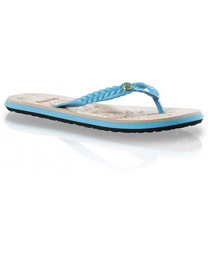 Turquoise slippers voor dames 36-37
