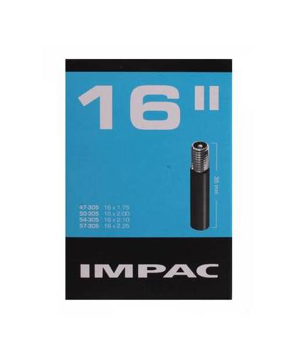Impac binnenband 16 x 1.75/2.125 (47/57-305) av 35mm