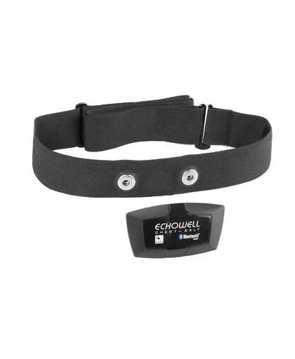 Echowell hartslagband met sensor DMH30 Bluetooth zwart