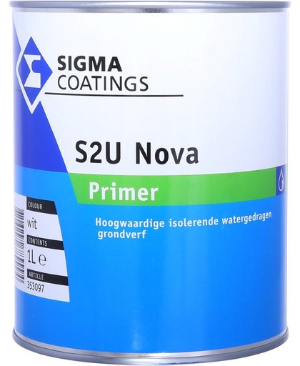 Sigma S2U Nova Primer RAL9002 Grijswit 1 Liter