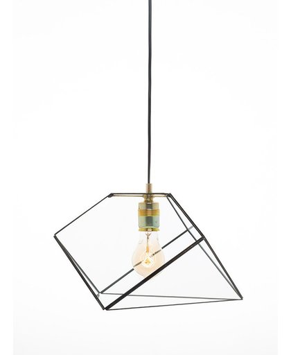 Geometrische Koperen Hanglamp Mae (‚àö‚àè 20cm) - Hart & Ruyt