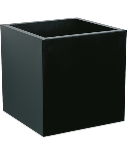 Plantenbak - Cube- 40x40x40 - zwart