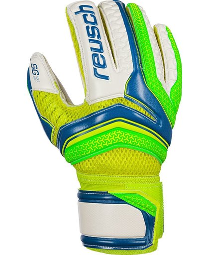 Reusch Keepershandschoenen - Unisex - blauw/geel/groen/wit