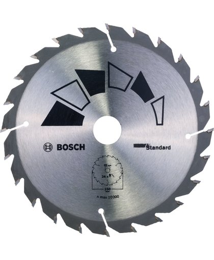 Bosch Cirkelzaagblad standaard - 150 x 20 x 2,2 mm - 24 tanden