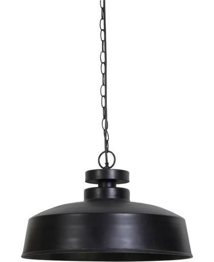 Hanglamp Ø48x25 cm LILY zwart-zink