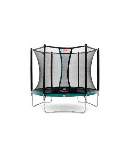 BERG Talent trampoline met veiligheidsnet rond - 240 cm - groen/zwart