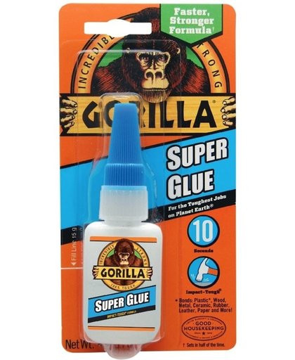 Gorilla Super Glue 15 mg | Super sterke secondelijm
