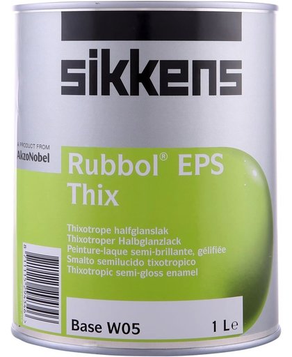 Sikkens Rubbol EPS Thix RAL7021 Zwartgrijs 1 Liter