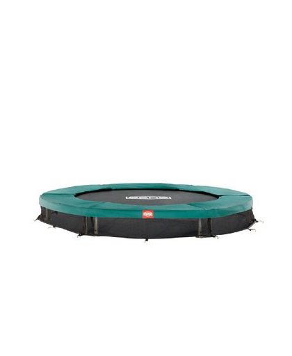 BERG InGround Talent verlaagde trampoline rond - 180 cm - grijs/zwart