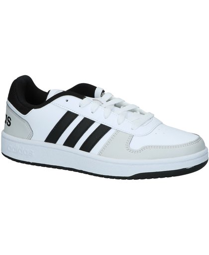 Adidas - Vs Hoops 2.0  - Sneaker laag sportief - Heren - Maat 42 - Wit - Ftwr White/Cblack/Greone