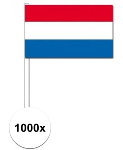 Landen Zwaaivlaggetjes Nederland 1000x