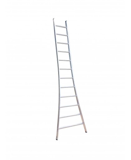 Ladder enkel uitgebogen 6 sporten