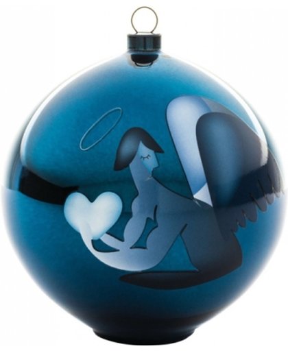 ALESSI Blue Christmas Kerstbal Angelo