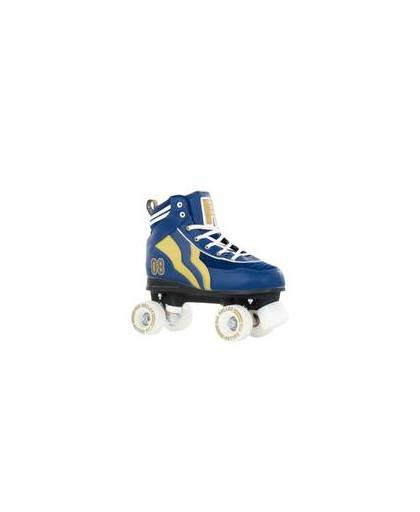 RIO Roller Rolschaatsen Varsity Blauw/Goud Maat 40.5
