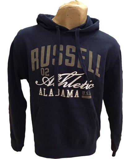 Russell Hooded Sweater navy