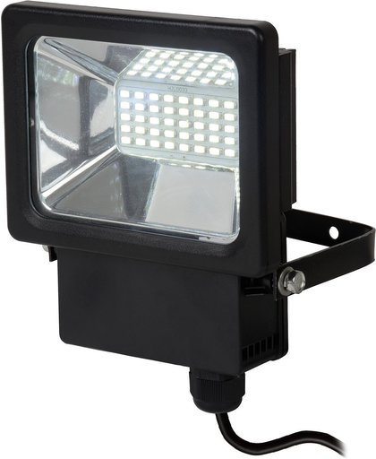 Lucide LED PROJECTORS - Floodlight / Verstraler Buiten - LED - 1x20W 3000K - IP65 - Zwart