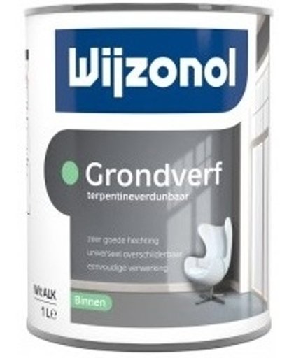 Wijzonol Grondverf DHZ Alkyd RAL9005  Gitzwart 1 Liter