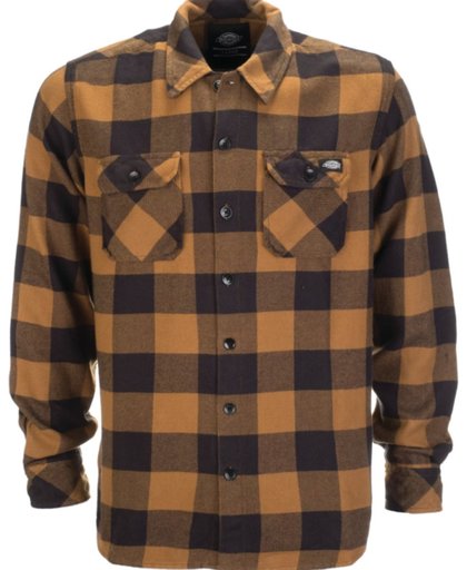 Dickies – Sacramento Overhemd – Brown Duck