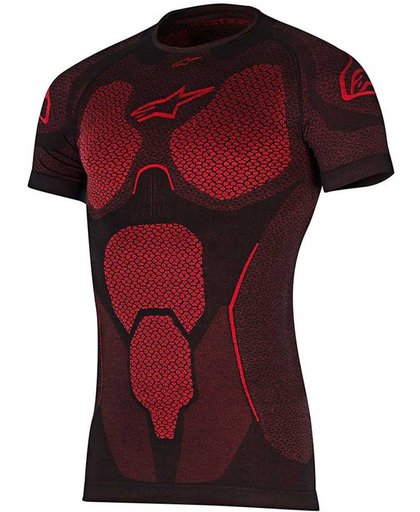 Alpinestars Shirt Ride Tech Summer Short Sleeve Red-XL/XXL