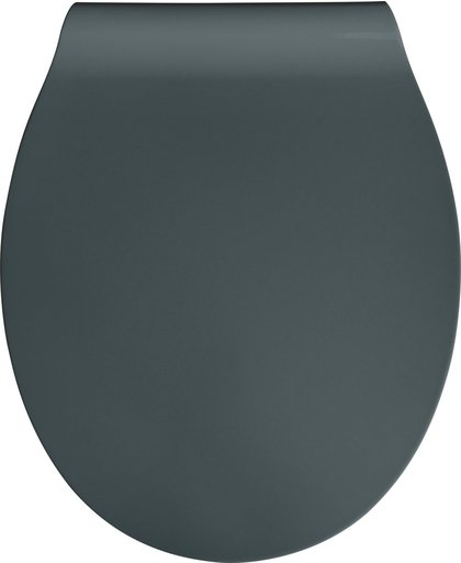 EISL WC-Bril ED62BLACK - Super Slim - Thermoplastiek - Soft Close - Afklikbaar - RVS-Scharnieren - Gelakt - Zwart