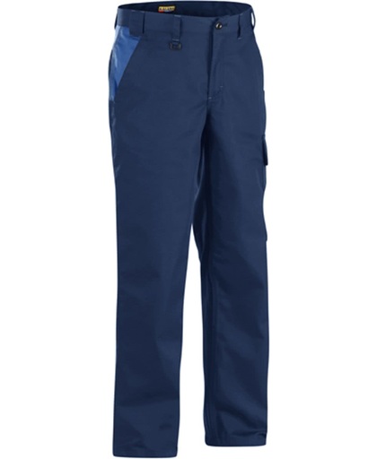 Bläkläder werkbroek industrie - Marineblauw/Korenblauw