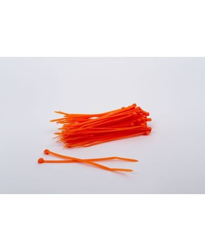 1000 stuks Oranje kabelbinders 4.8mm x 200mm (099.0386)