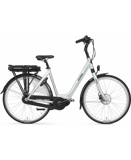 Popal E-Volution 12.1 - Elektrische fiets - E-bike - Bafang voorwielmotor - Silver Mint | 53cm