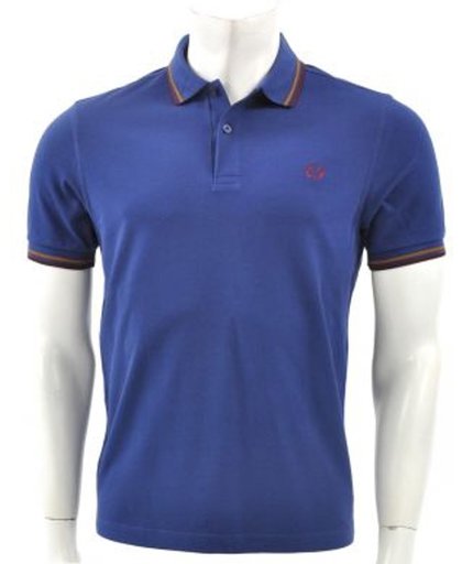 Fred Perry - Slim Fit Twin Tipped Shirt Pique - Heren - maat L