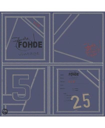 Fohde Behang Vintage Behang - Original Style Blue