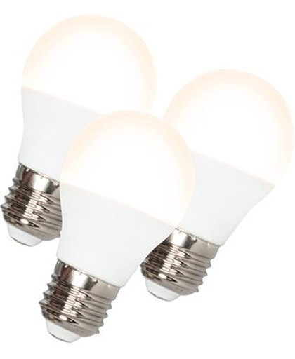 OrthoE27-3-15d 3 stuks LED lampen van 15 watt daglicht (vergelijkbaar met een gloeilamp van 25 watt)