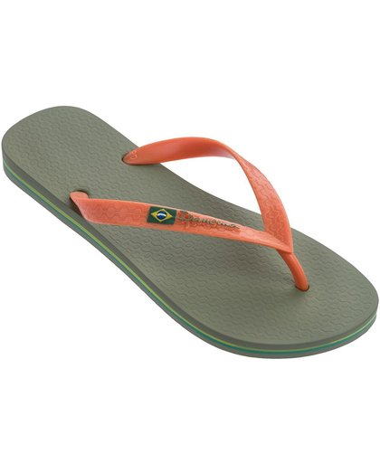 Ipanema Classic Brasil  Slippers - Maat 31/32 - Unisex - oranje/groen