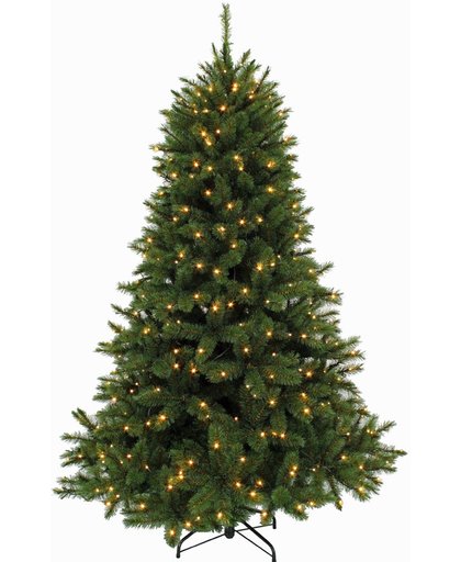 Triumph Tree - KERSTBOOM LED FOREST FROSTED PINE H215 D140 D.GROEN 304L TIPS 1248