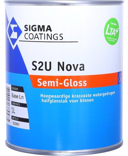 Sigma S2U Nova Semi-Gloss RAL7021 Zwartgrijs 2,5 Liter
