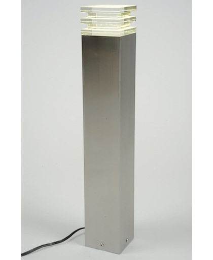LED lamp roestvrij buiten pillar 12v koppelbare