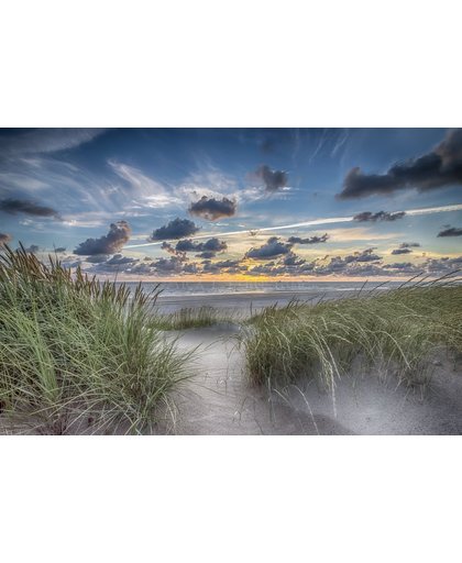 Foto op Canvas, Summer Beach 1 middel (120x80cm)