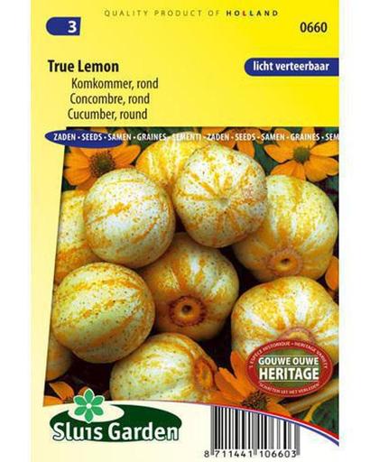 Sluis Garden Komkommer True Lemon