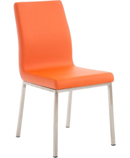 Clp Moderne eetkamerstoel COLMAR - oranje